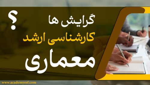 گرایش‌های کارشناسی ارشد معماری